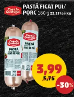 Penny Pastă ficat pui/ porc Ofertă