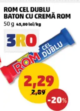 Penny Rom cel dublu¸ baton cu cremă rom Ofertă