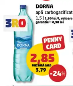 Penny DORNA apǎ carbogazificată Ofertă