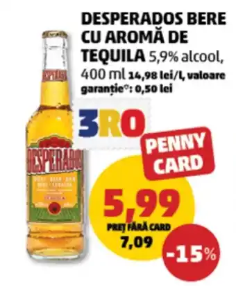 Penny Desperados bere cu aroma de tequila Ofertă