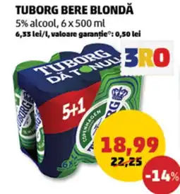 Penny Tuborg bere blondă Ofertă