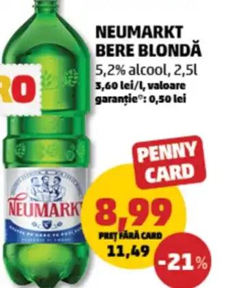 Penny Neumarkt bere blondă Ofertă