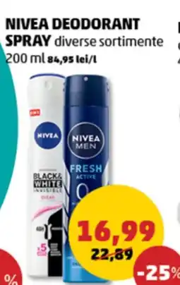 Penny NIVEA Deodorant spray Ofertă