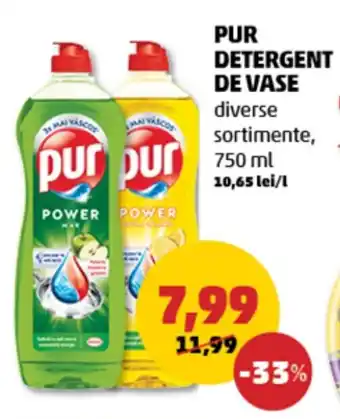 Penny Pur detergent de vase Ofertă