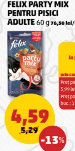 Penny Felix party mix pentru pisici adulte Ofertă