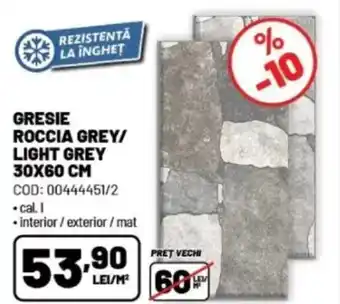 Ambient Gresie roccia grey/ light grey Ofertă