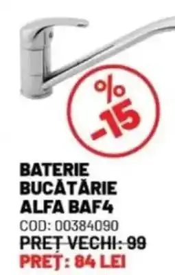 Ambient Baterie bucătărie alfa baf4 Ofertă