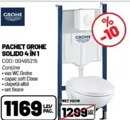 Ambient Pachet grohe solido 4 în 1 Ofertă