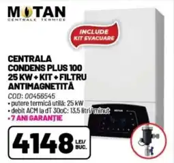 Ambient Centrala condens plus 100 25 kw+kit + filtru antimagnetită Ofertă