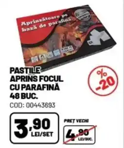 Ambient Pastile aprins focul cu parafină Ofertă