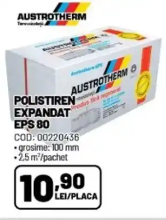 Ambient Polistiren expandat EPS 80 Ofertă