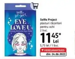 DM Selfie Project plasturi răcoritori pentru ochi Ofertă