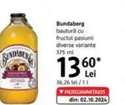 DM Bundaberg bautură cu fructul pasiunii Ofertă