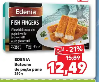 Kaufland EDENIA Batoane de peşte pane Ofertă