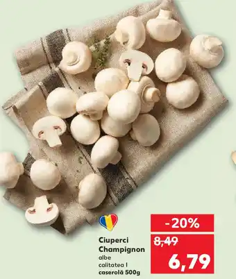 Kaufland Ciuperci Champignon Ofertă