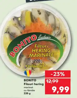 Kaufland BONITO Fileuri hering Ofertă