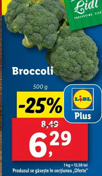 Lidl Broccoli Ofertă