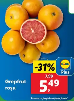 Lidl Grepfrut roşu Ofertă