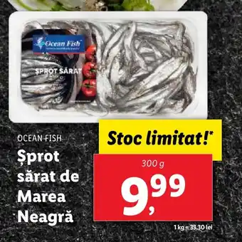 Lidl OCEAN FISH Sprot sărat de Marea Neagră Ofertă