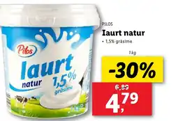 Lidl PILOS Iaurt natur Ofertă