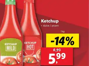 Lidl Ketchup Ofertă