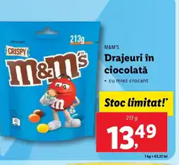 Lidl M&M'S Drajeuri în ciocolată Ofertă