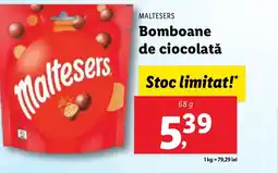 Lidl MALTESERS Bomboane de ciocolată Ofertă