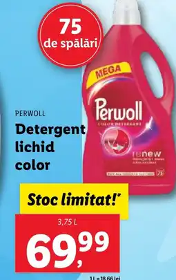 Lidl PERWOLL Detergent lichid color Ofertă