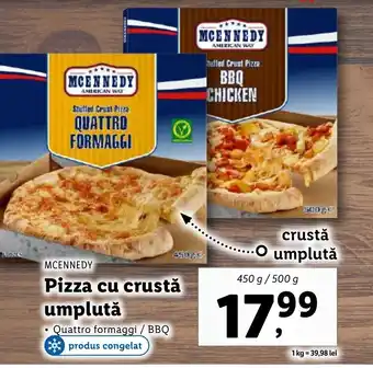 Lidl MCENNEDY Pizza cu crustă umplută Ofertă