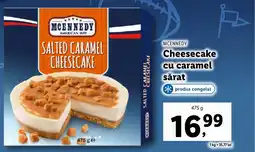 Lidl MCENNEDY Cheesecake cu caramel sărat Ofertă