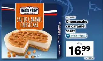 Lidl MCENNEDY Cheesecake cu caramel sărat Ofertă