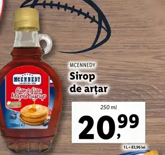 Lidl MCENNEDY Sirop de artar Ofertă