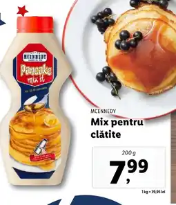 Lidl MCENNEDY Mix pentru clătite Ofertă