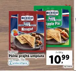 Lidl MCENNEDY Pâine prăjită umplută Ofertă