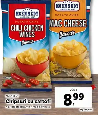 Lidl MCENNEDY Chipsuri cu cartofi Ofertă