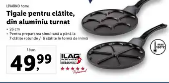 Lidl LIVARNO home Tigaie pentru clătite, din aluminiu turnat Ofertă