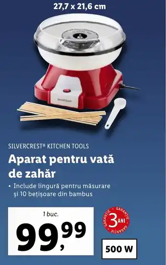 Lidl SILVERCREST® KITCHEN TOOLS Aparat pentru vatǎ de zahăr Ofertă