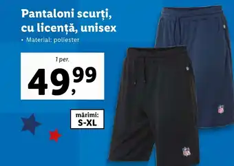 Lidl Pantaloni scurţi, cu licenţă, unisex Ofertă