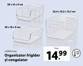 Lidl LIVARNO home Organizator frigider şi congelator Ofertă