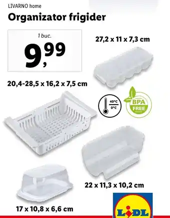 Lidl LIVARNO home Organizator frigider Ofertă