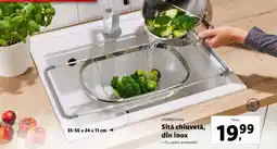 Lidl LIVARNO home Sită chiuvetă, din inox Ofertă