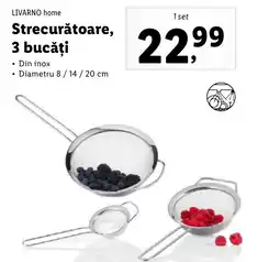 Lidl LIVARNO home Strecurătoare, 3 bucăţi Ofertă