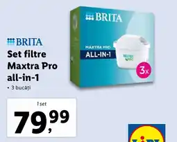 Lidl BRITA Set filtre Maxtra Pro all-in-1 Ofertă