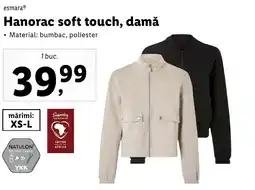 Lidl Hanorac soft touch, damă Ofertă