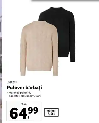 Lidl LIVERGY Pulover bărbați Ofertă