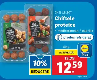 Lidl CHEF SELECT Chiftele proteice Ofertă