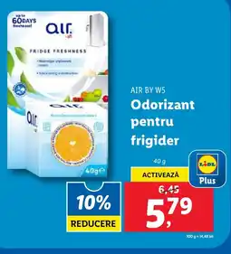 Lidl AIR BY W5 Odorizant pentru frigider Ofertă