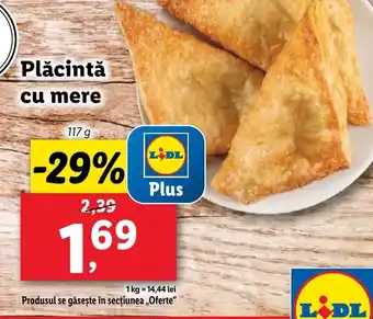 Lidl Plăcintă cu mere Ofertă