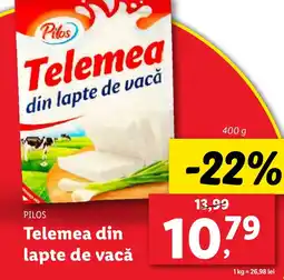 Lidl PILOS Telemea din lapte de vacă Ofertă