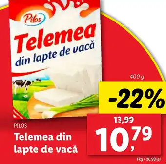 Lidl PILOS Telemea din lapte de vacă Ofertă